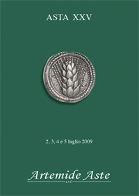 Copertina di: Asta XXV - 2, 3, 4 e 5 luglio 2009