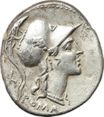 Anonymous issue. AR Denarius Anonymous issue. AR Denarius