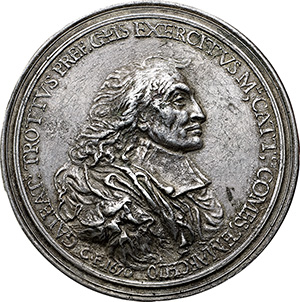 Milano. Gian Galeazzo Trotti (1599 - 1670). Medaglia 1670. Opus: Cesare Fiori