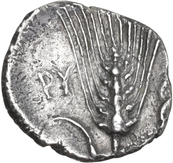 Southern Apulia, Rubi. AR Diobol, c. 325-275 BC