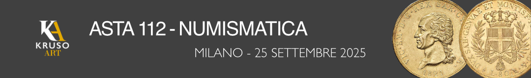 Banner Kruso Art 112 - Numismatica