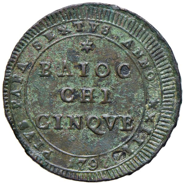 Rovescio moneta