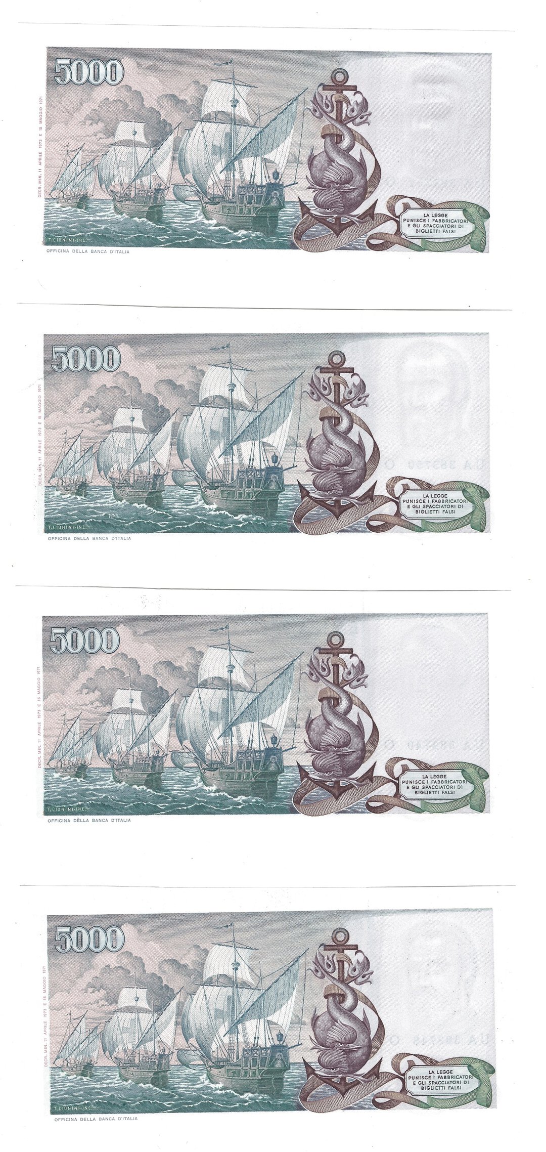 Rovescio moneta