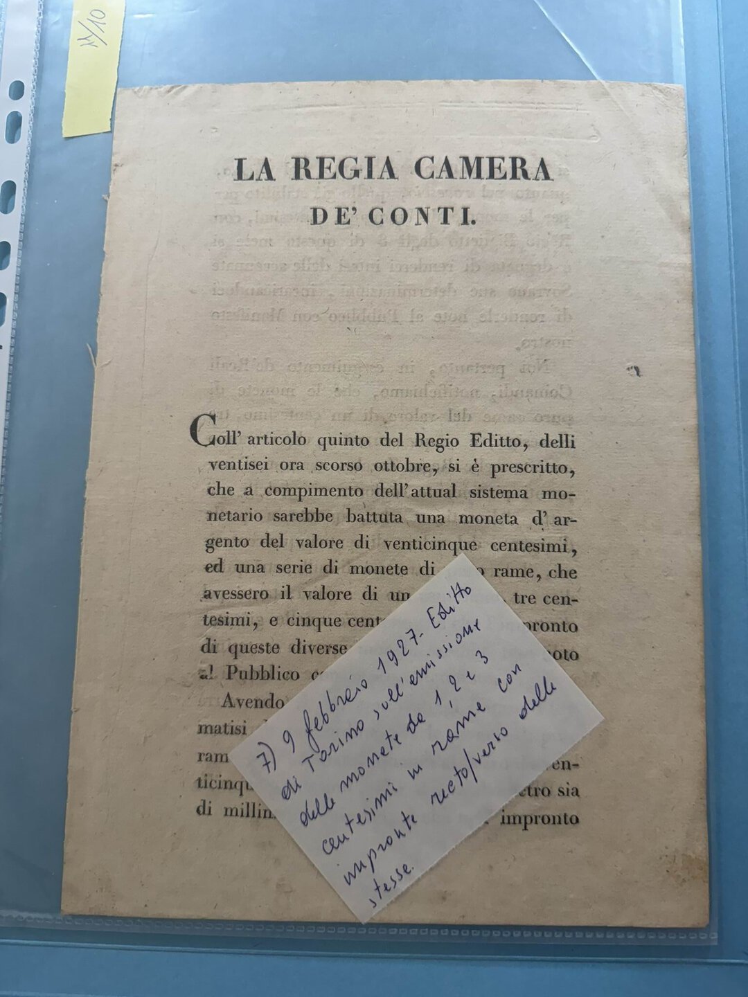 Dritto moneta