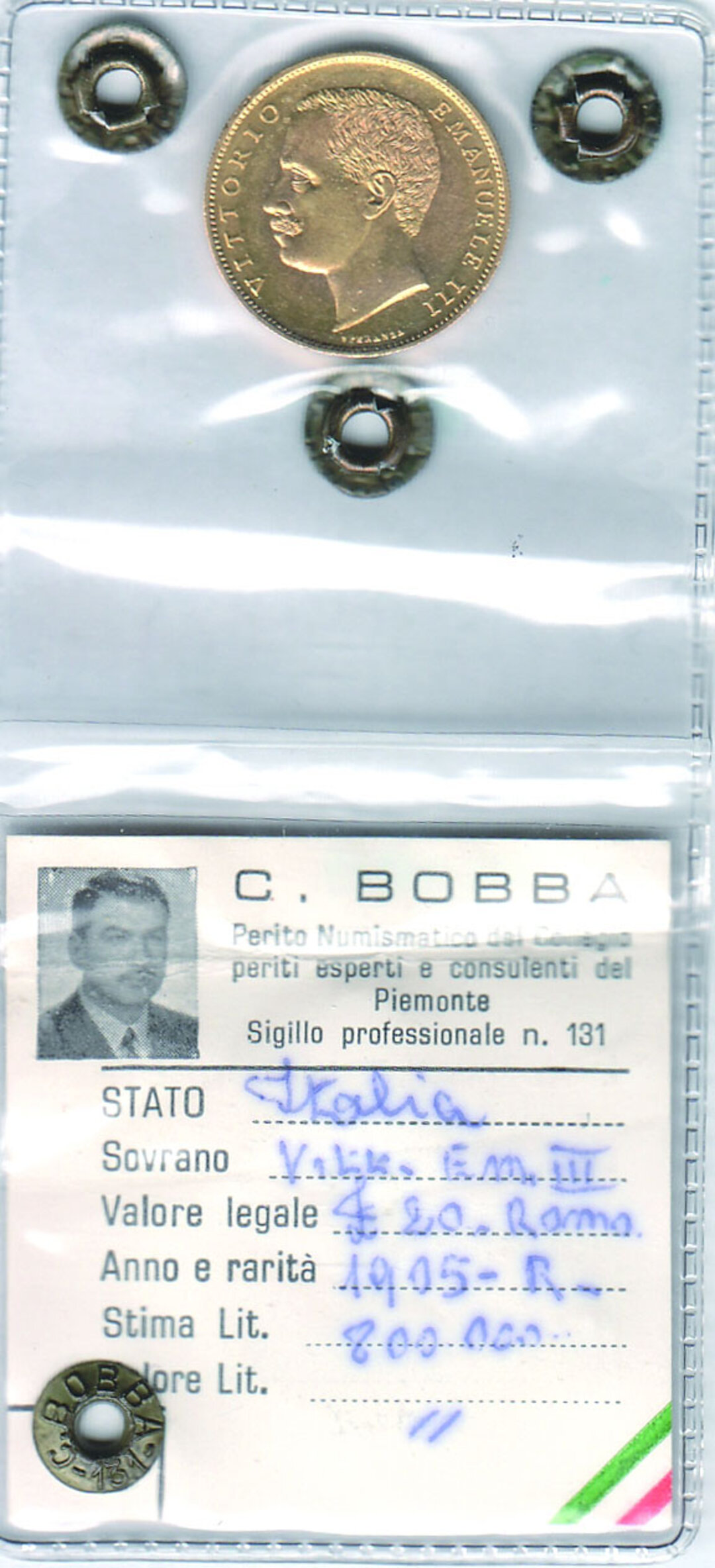 Rovescio moneta