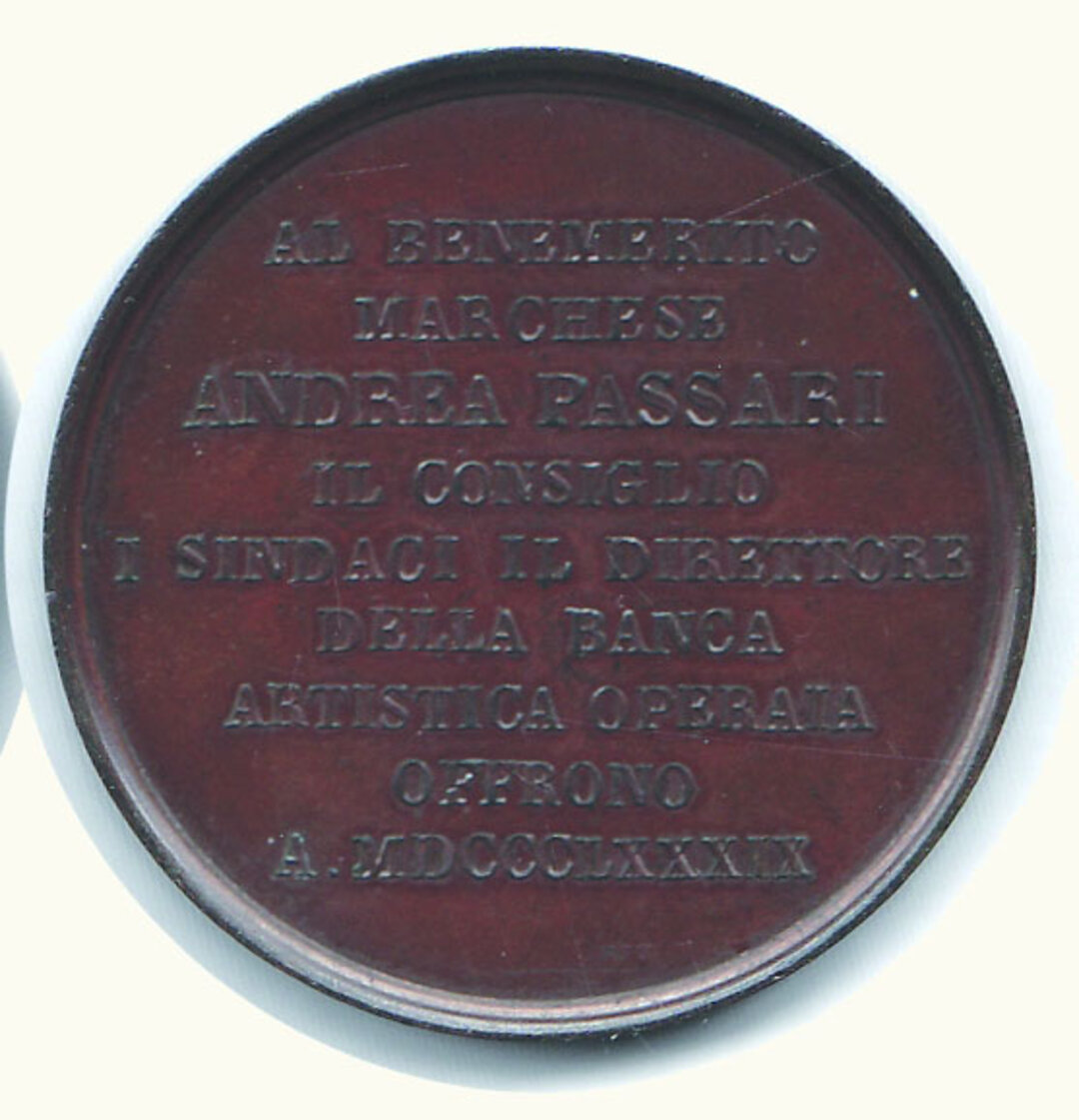 Rovescio moneta