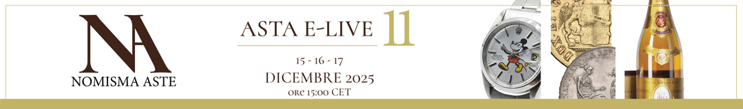 Banner Nomisma Aste - Asta E-Live 11