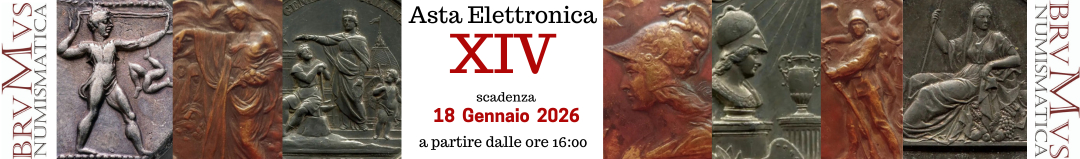 Banner BRUMUS Numismatica - Asta Elettronica XIV