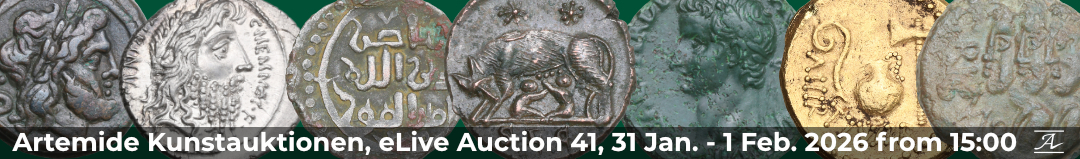 Banner Artemide eLive Auktion 41