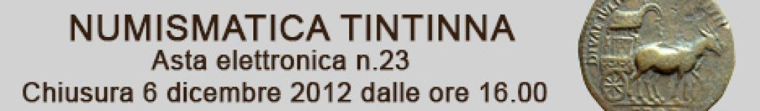 Banner Tintinna - Asta Elettronica 23