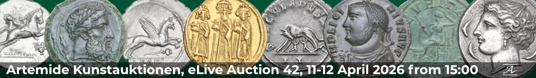 Banner Artemide eLive Auktion 42