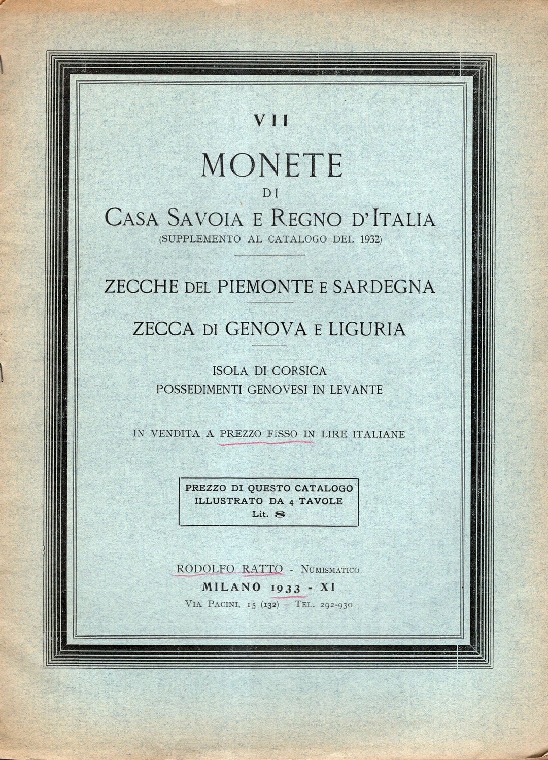 Dritto moneta