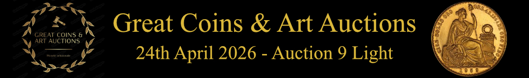 Banner Great Coins & Art Auctions 9