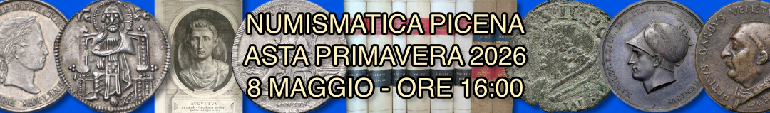 Banner Numismatica Picena - Asta Primavera 2026