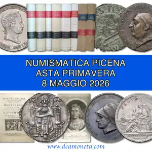 Banner Numismatica Picena - Asta Primavera 2026