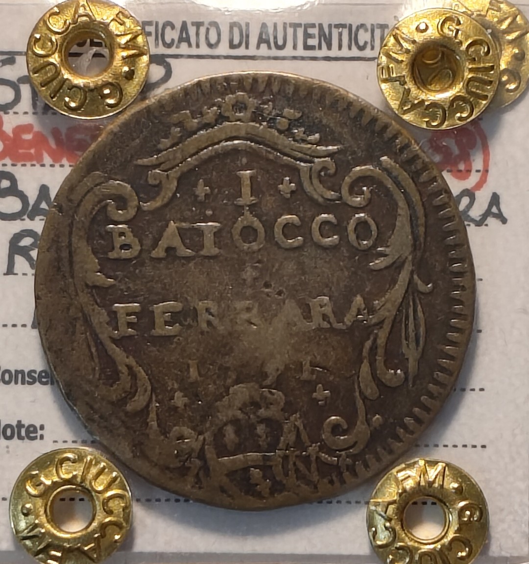 Rovescio moneta