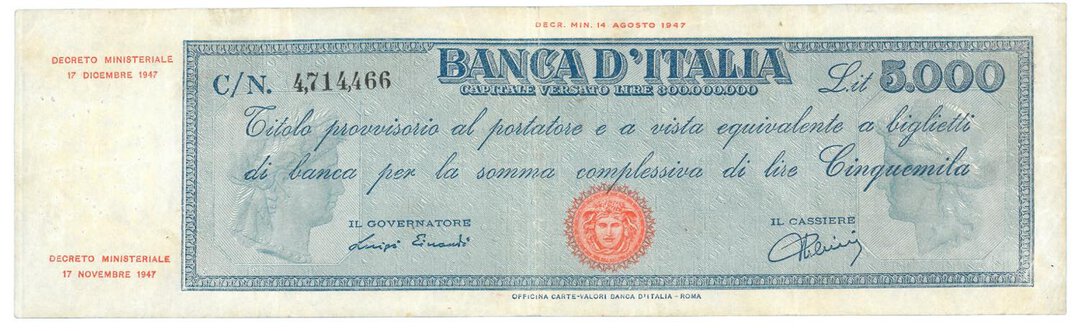 Dritto moneta