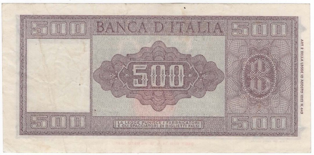 Rovescio moneta