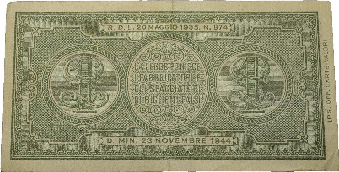 Rovescio moneta