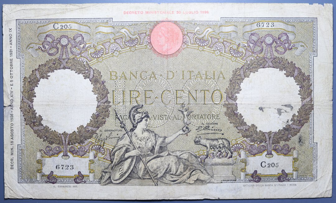 Rovescio moneta