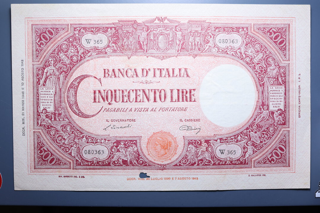 Rovescio moneta
