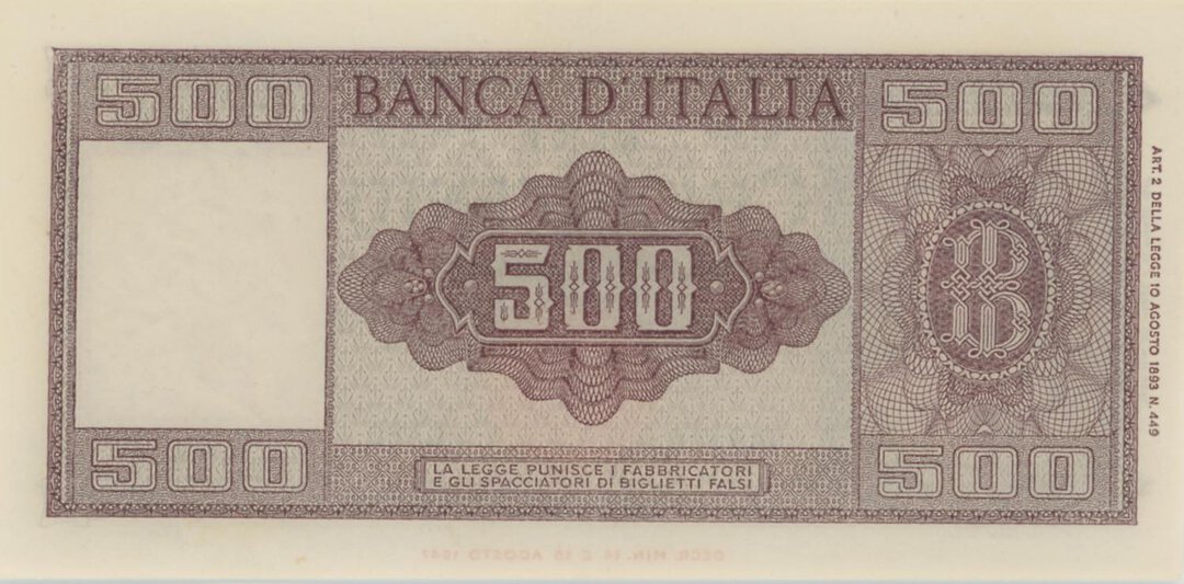 Rovescio moneta