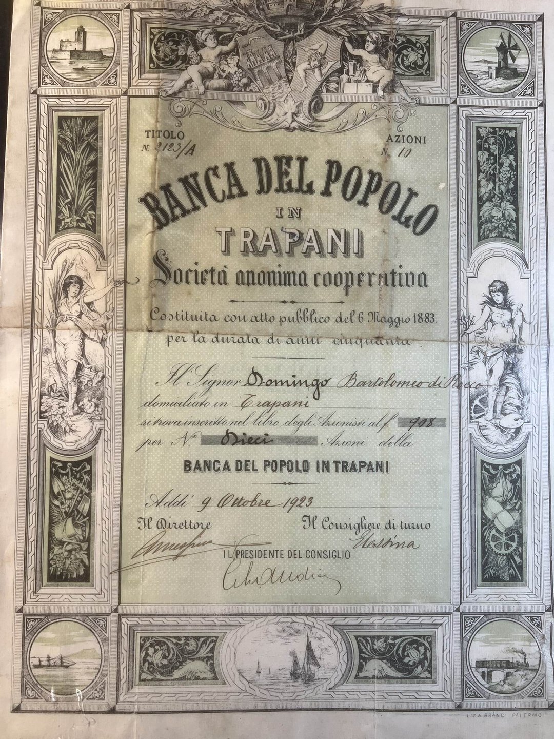 Dritto moneta