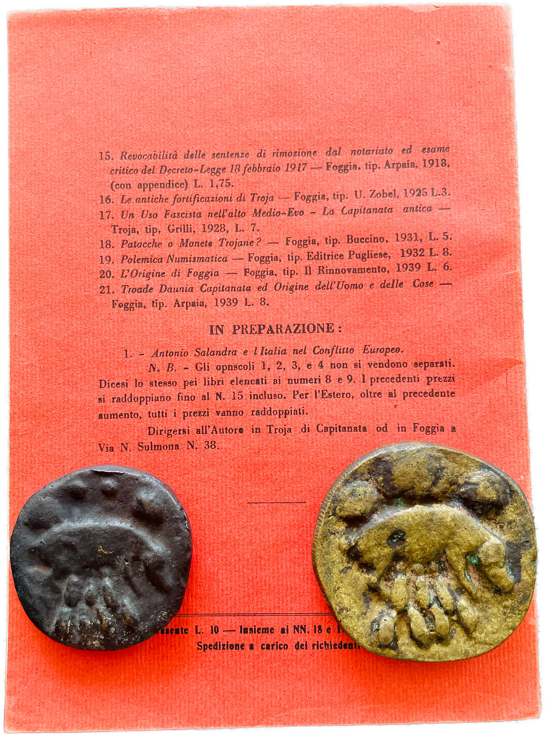 Rovescio moneta