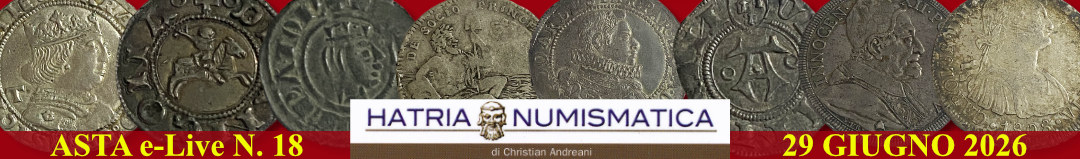 Banner Hatria Numismatica Asta 18