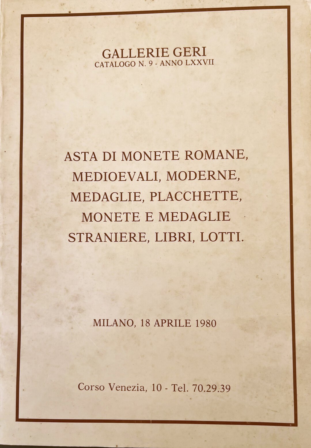 Dritto moneta