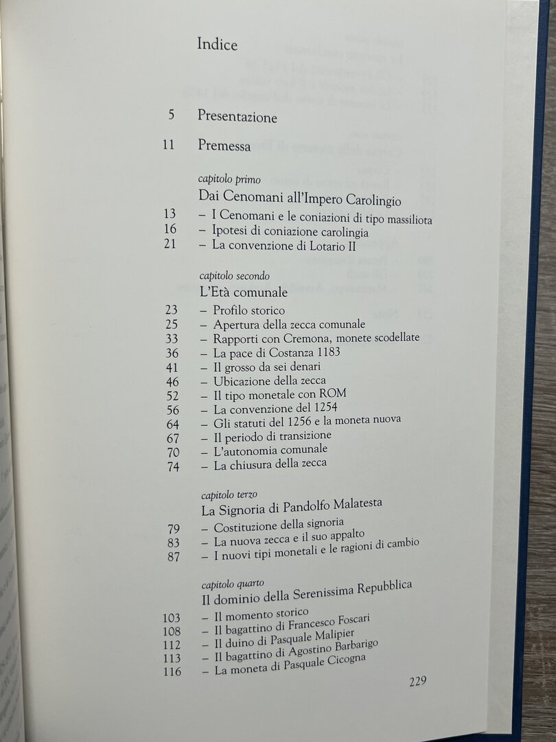 Rovescio moneta