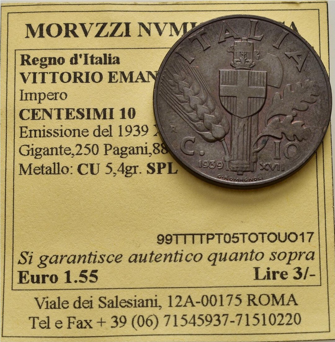 Rovescio moneta