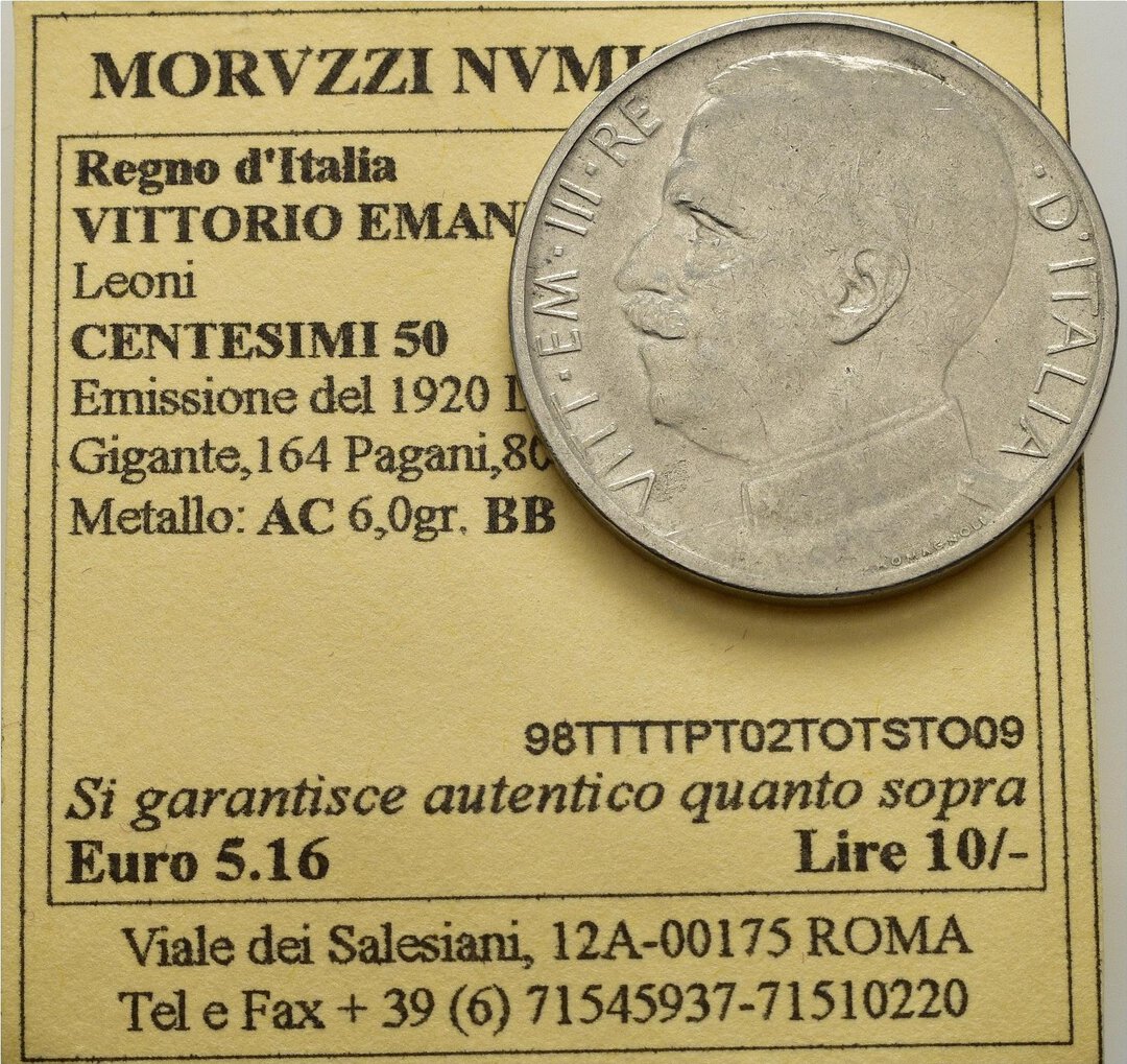Dritto moneta
