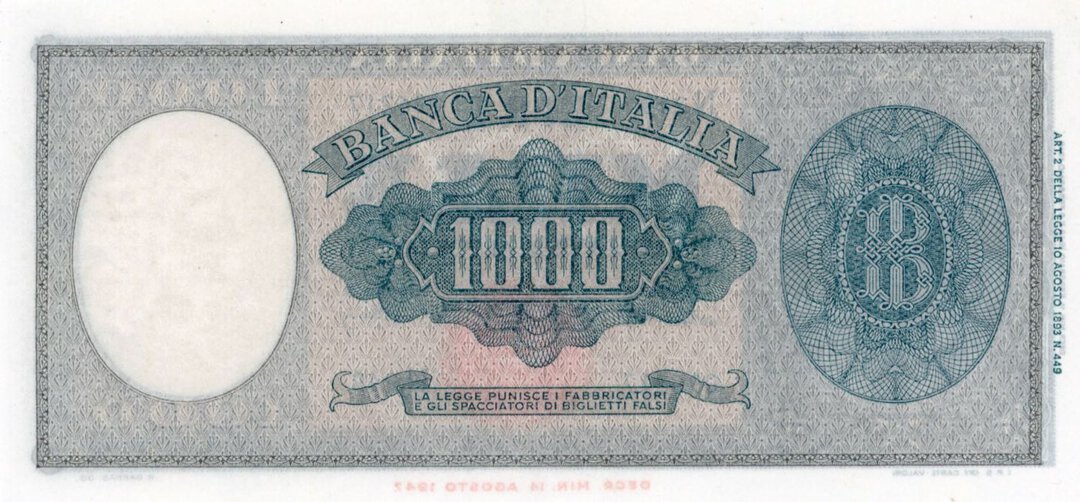 Rovescio moneta
