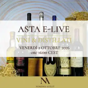 Banner Nomisma Aste - Asta di Vini e Distillati