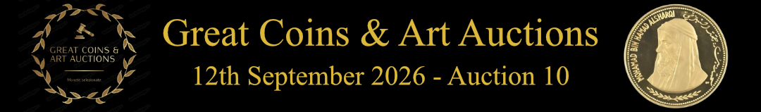Banner Great Coins & Art Auctions 10