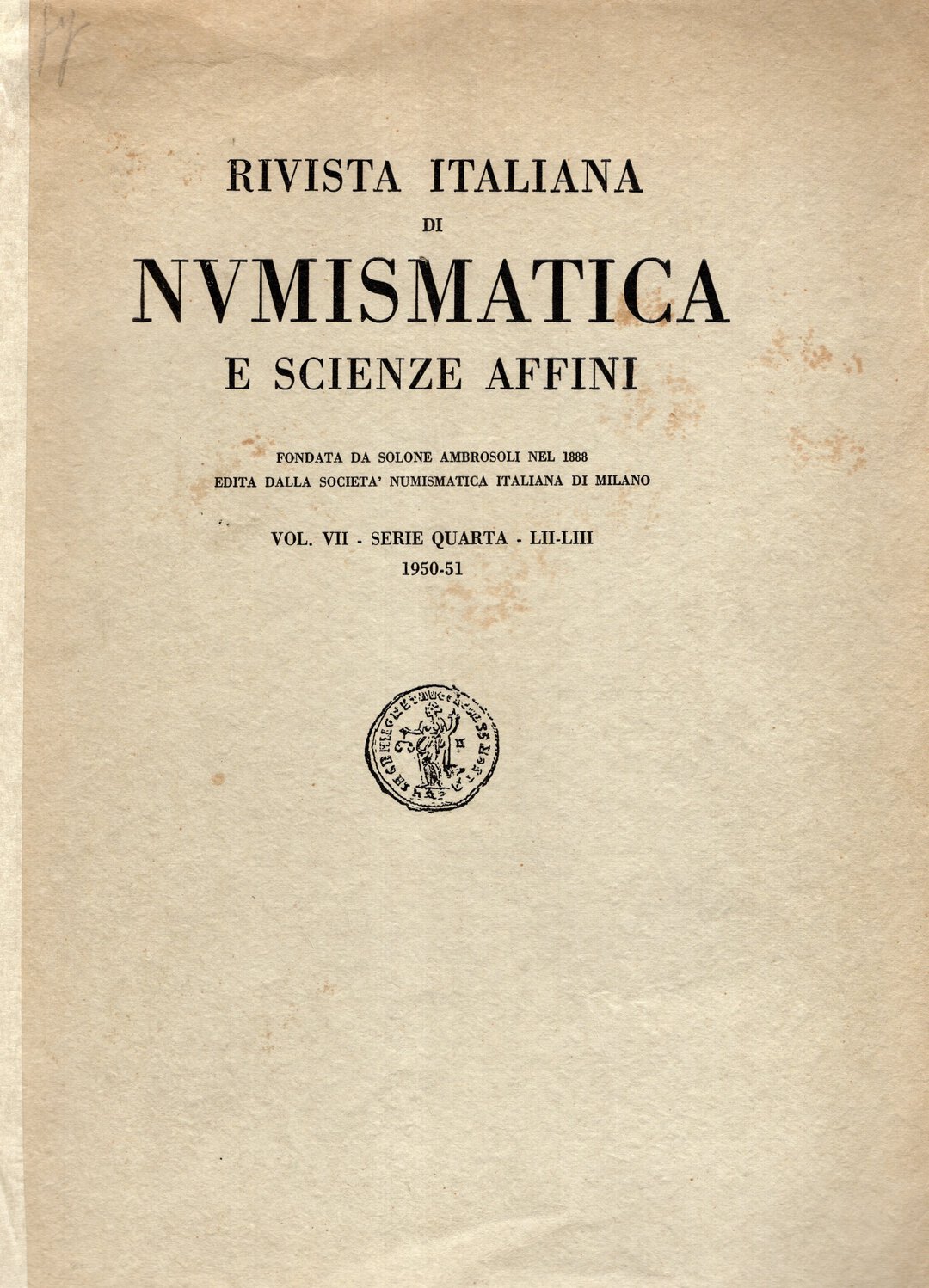 Dritto moneta