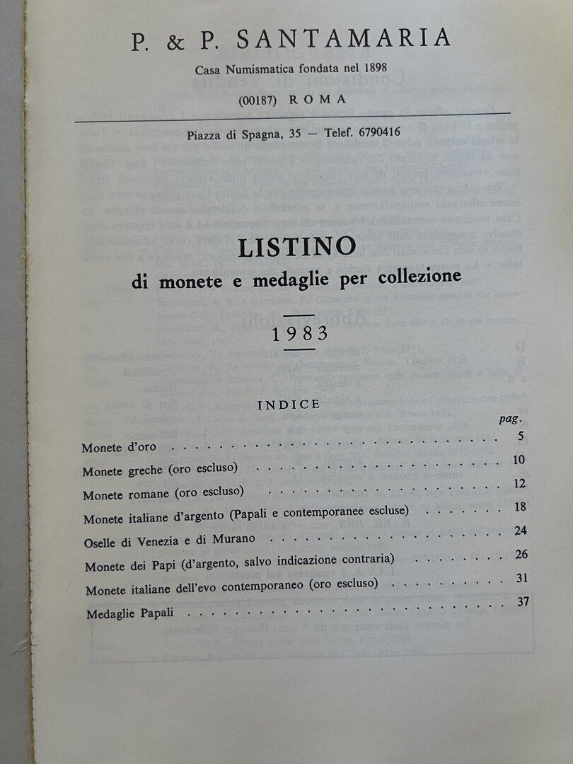 Rovescio moneta