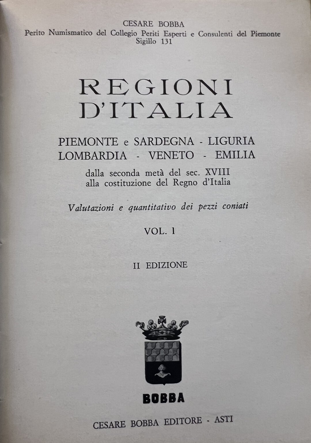 Rovescio moneta