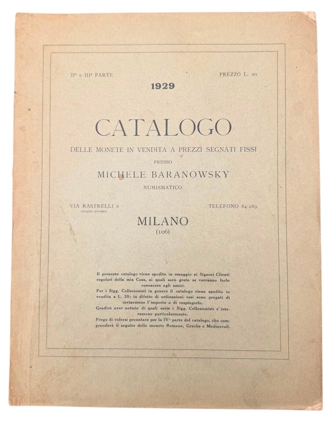Dritto moneta