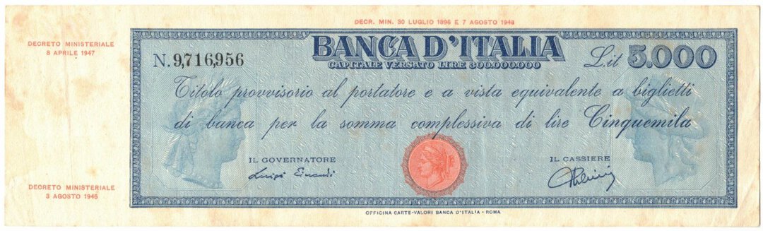 Dritto moneta