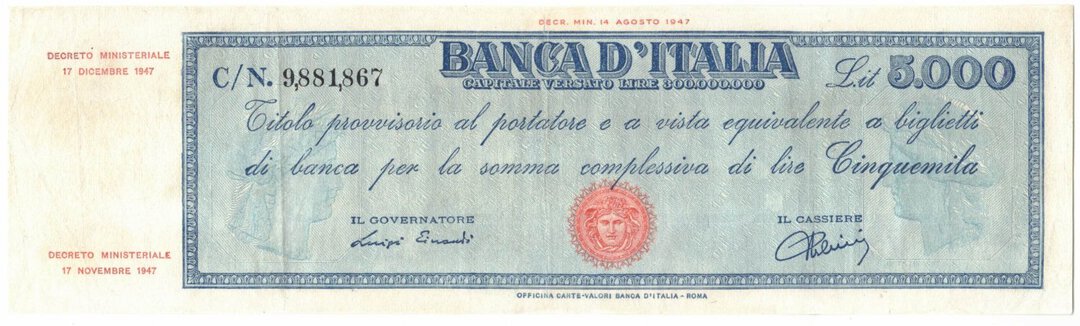 Dritto moneta