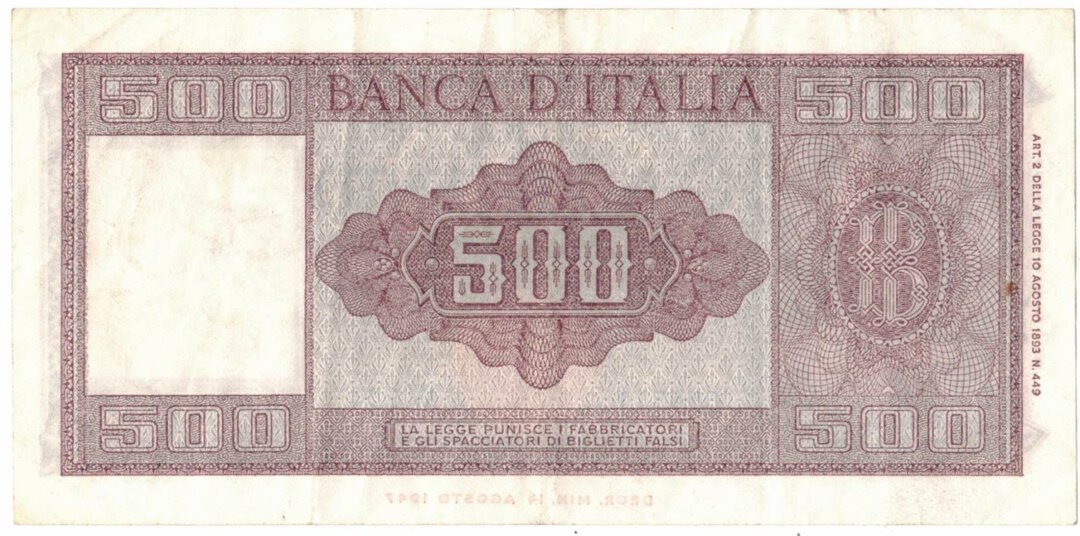 Rovescio moneta