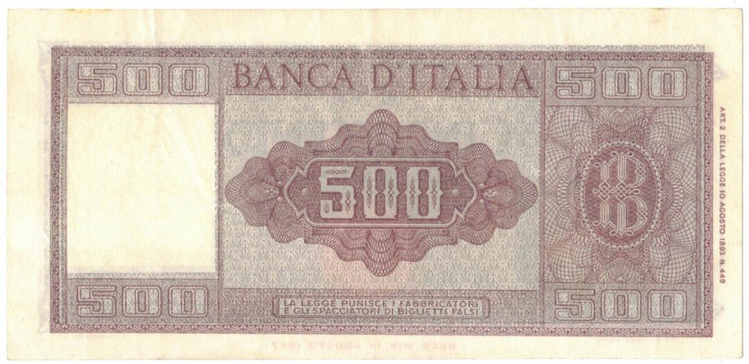 Rovescio moneta