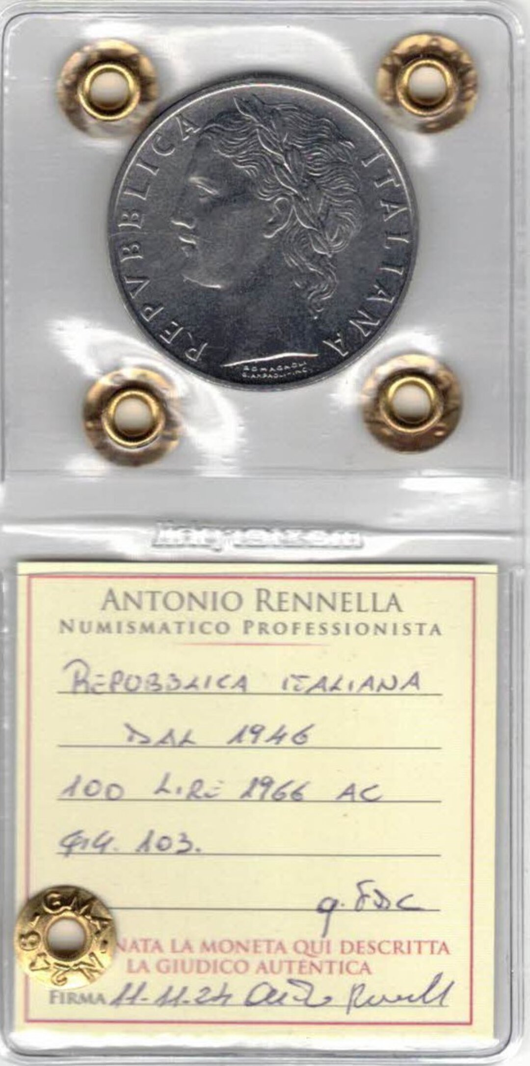 Dritto moneta