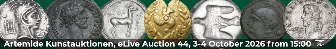 Banner Artemide eLive Auktion 44