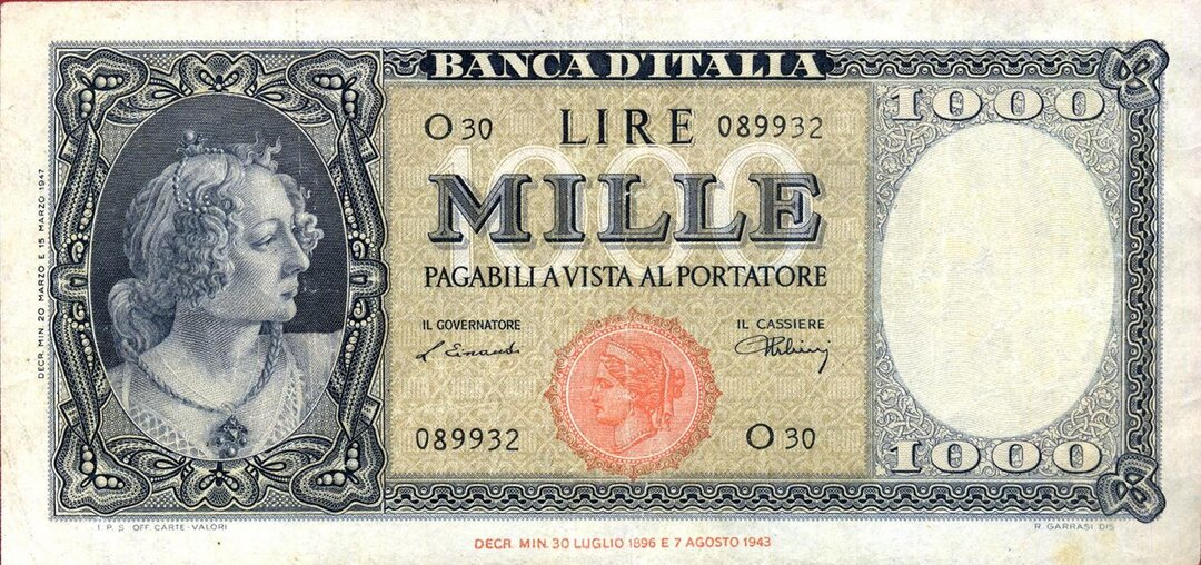 Dritto moneta