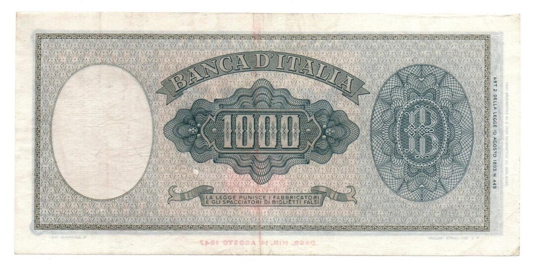 Rovescio moneta