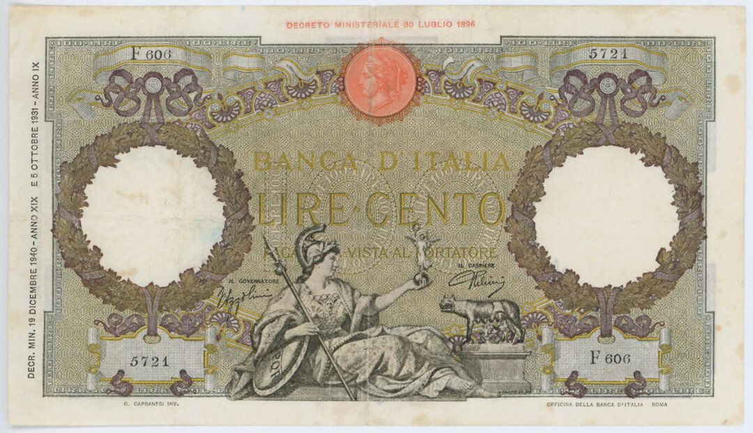 Rovescio moneta