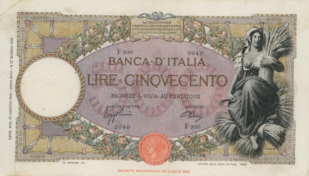 Dritto moneta